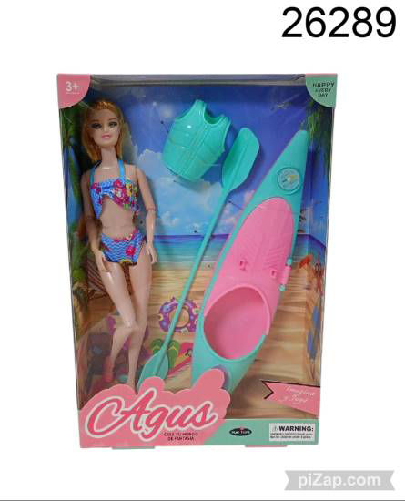 Imagen de MUÑECA AGUS CON KAYAK 4.26
